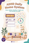 ADHD Daily Home System Cover