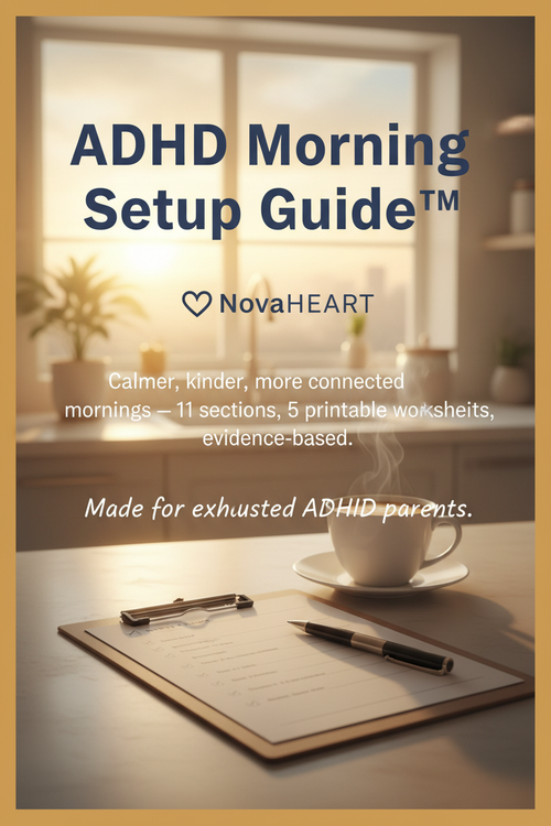 ADHD Morning Setup Guide Cover