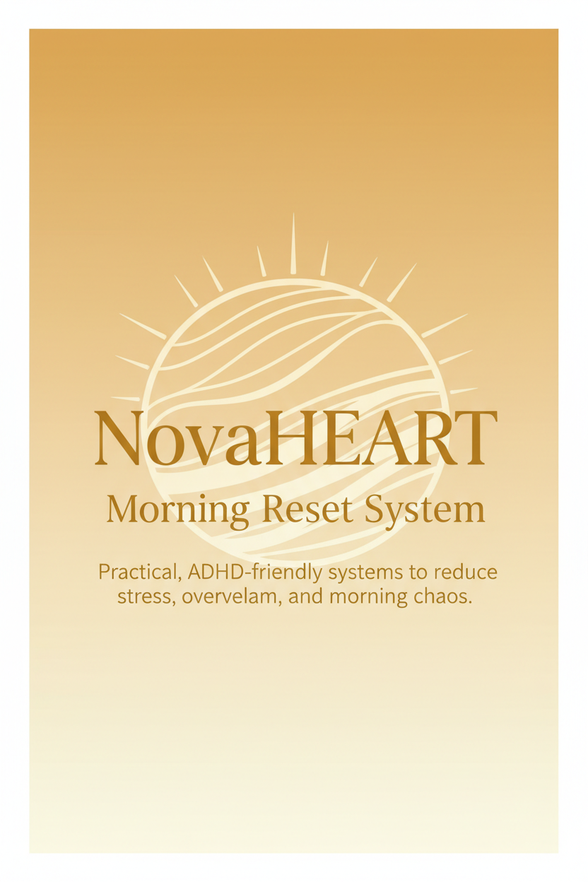 NovaHEART Morning Reset System product cover