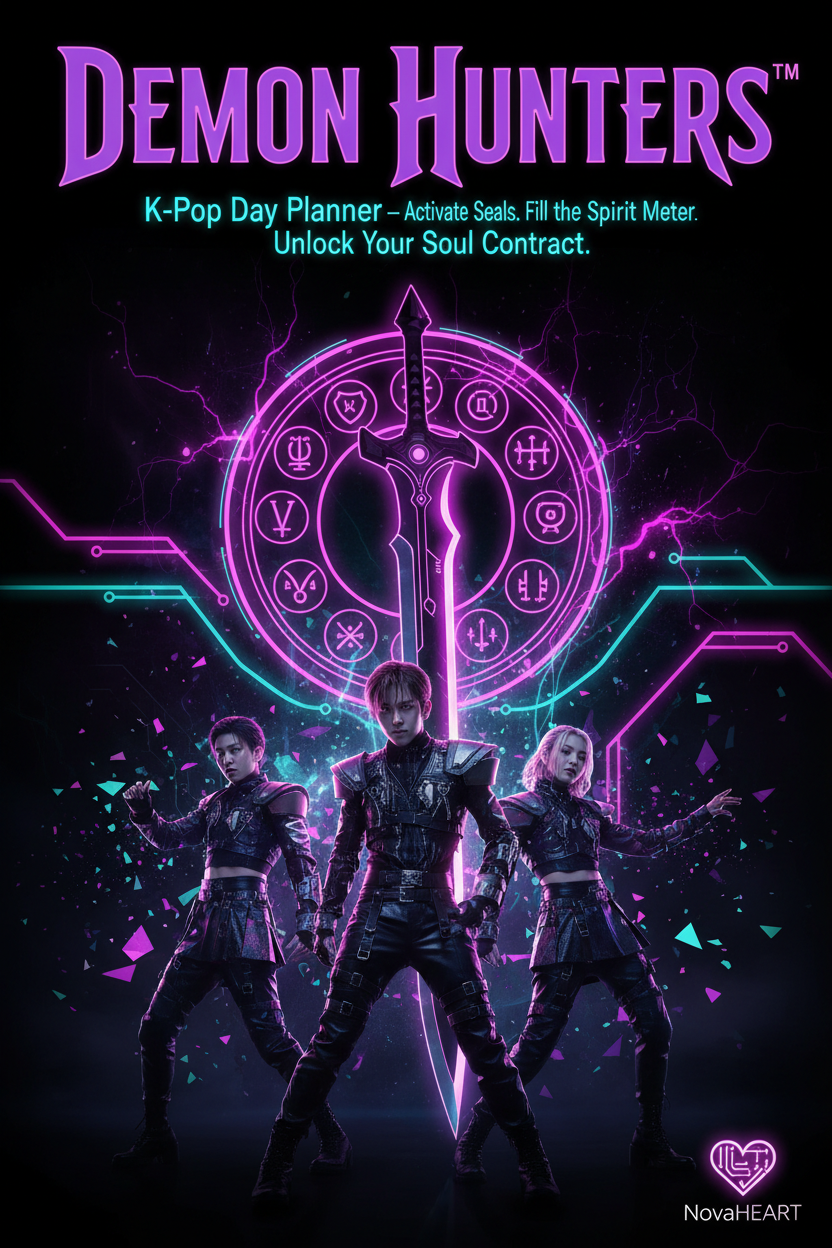 Demon Hunters K-Pop Day Planner product cover