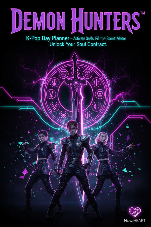 Demon Hunters K-Pop Day Planner product cover