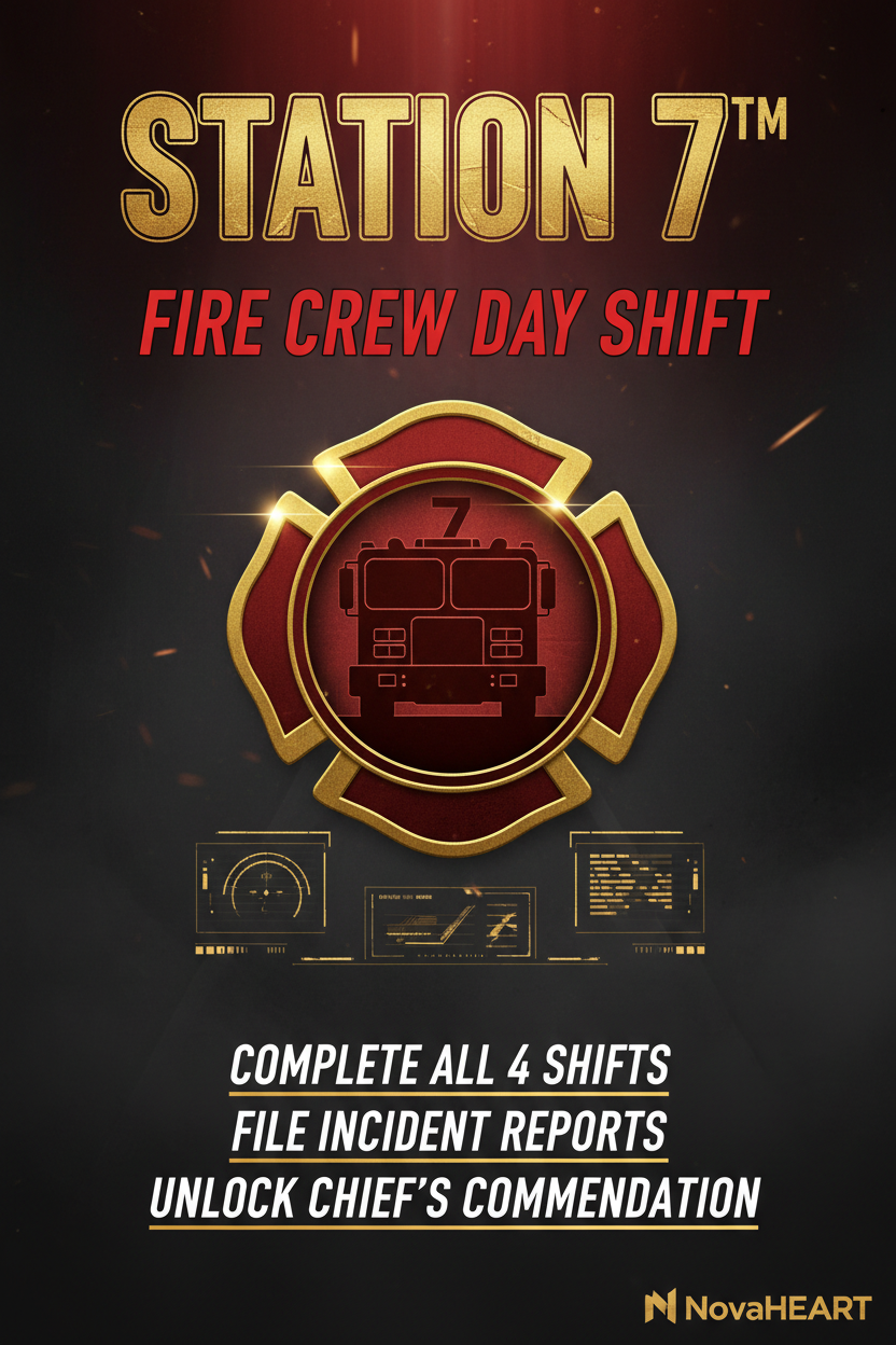 Station 7 Fire Crew Day Shift Planner product cover